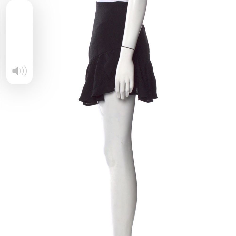 Sandro Ruffle Mini Skirt - Picture 3 of 3